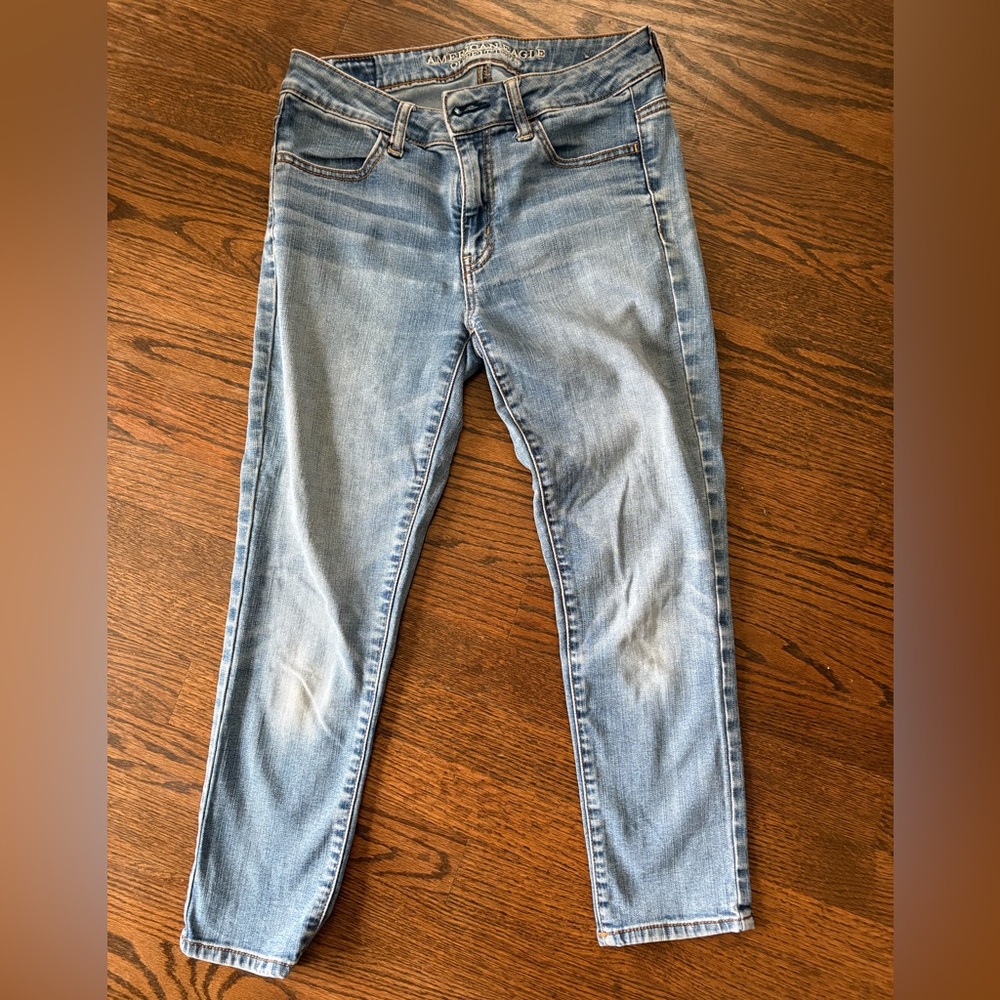 American Eagle Outfitters Denim Blue Skinny Jeans
